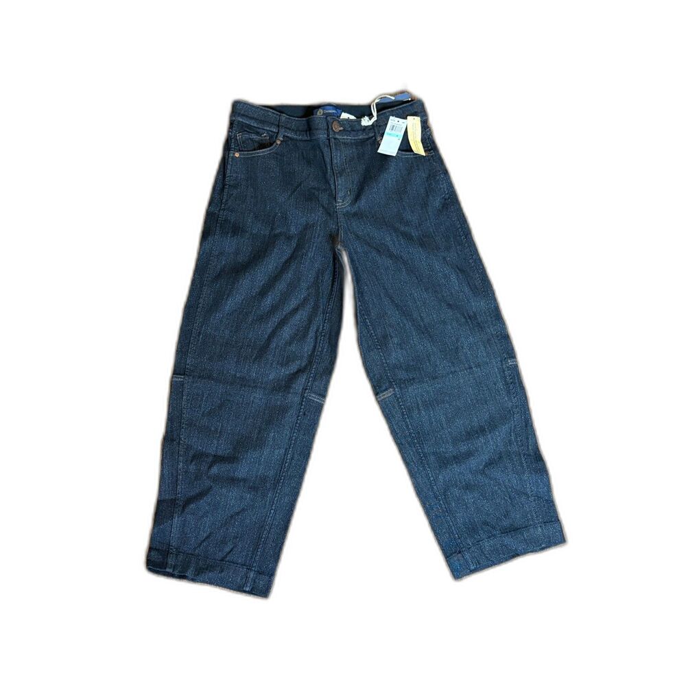 Democracy AB Solution Skyrise Barrel Leg Jeans Women's Size 8 Denim